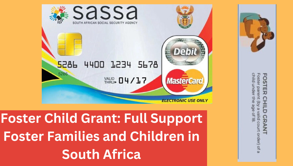 Foster Child Grant: Full Support Foster Families and Children in South Africa